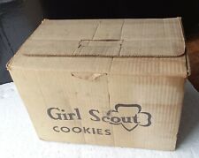 circa 1959 Girl Scout Vanilla Cookies Case Box picture