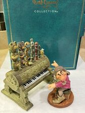 WDCC Disney Grumpy and Pipe Organ Figurine Set Humph Snow White in Box COA  picture