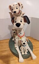 RARE: Disney 101 Dalmatians 45th Anniversary Pongo W/Puppies Big Fig 20