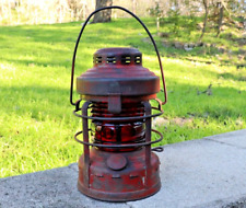 Vintage Embury Luck-E-Lite Property of Houston Lighting & Power Co Lantern #225 picture