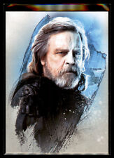 2017 Topps Star Wars Journey to The Last Jedi Character #11 Luke Skywalker picture