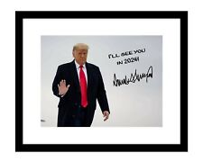 Donald Trump 8x10 Signed photo print See You In 2024 message president autograph picture