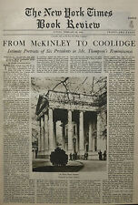 McKINLEY COOLIDGE THOMPSON MENCKEN LAWRENCE FRANZ JOSEPH HARDY 1929 February 24 picture