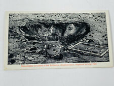 Antique 1930's South Africa Bulfontein Diamond Mine Advertising Card picture