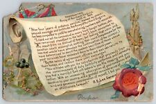 Postcard Robert E Lee Surrender Letter - Tuck picture