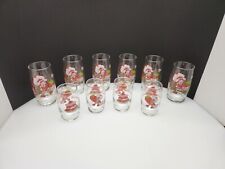 Vintage 80's Strawberry Shortcake Glassware Lot Of 10 picture