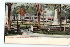 Old Vintage Postcard of FITZWILLIAM TAVERN AND COMMON FITZWILLIAM NH picture
