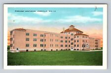 Janesville WI-Wisconsin, Pinehurst Sanitarium, Antique, Vintage Postcard picture