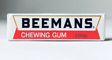 Vintage 2002 Adam’s BEEMAN’S Chewing Gum Pack SEALED 3” candy container picture