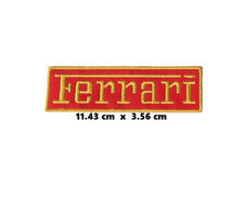 FERRARI Embroidered Patch sew iron on Patches transfer clothes jackets shirts picture