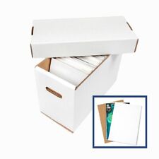 GEMINI Thick-Grip Short Comic Storage Box with Box Divider Bundle picture