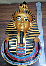 King Tutankhamun Mask, Egyptian King, wall mounted, handmade in Egypt, 11 Inch picture