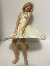 Franklin Mint Heirloom Porcelain Marilyn Monroe Seven Year Itch Doll picture