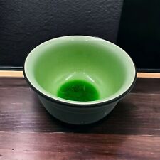 Kotobuki Japanese pottery bowl bright green So. San Francisco made in Japan 1990 picture
