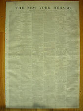 The New York Herald newspaper January 24, 1878, The Royal Wedding, Indian War picture