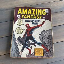 1997 Amazing Fantasy Spiderman Comic Aug 1962 Limited Edition Collector Plate picture