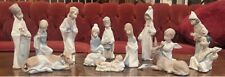 Lladro 13 Figurine Complete Children’s Nativity Set. Mint. picture