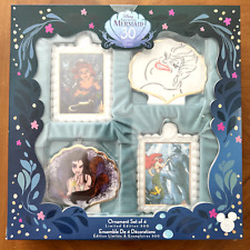 D23 Expo 2019 Disney The Little Mermaid 30th Anniversary Ornament Set LE 300 New picture