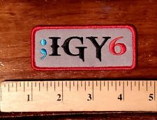 ;IGY6 patch  I Got Your 6   embroidered iron on or sew on patch military biker picture