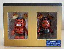 Disney Vinylmation Marvel Red Hulk And Red She-Hulk LE 1500 picture