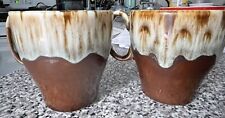 MCM Drip Glaze Set Of 2 Coffee Cups picture
