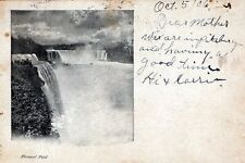 Prospect Point Niagara Falls New York Posted Vintage Undivided Back Post Card picture
