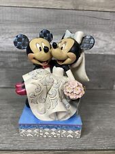 Jim Shore Disney Traditions Mickey & Minnie Mouse Wedding Marriage Figurine picture