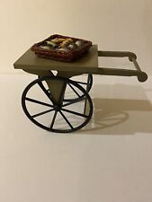 Byers Choice Cries of London Fish Monger Accessory Cart With Basket of Fish picture