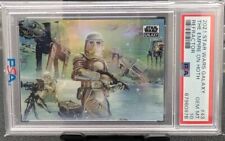 2021 TOPPS STAR WARS GALAXY CHROME #43 EMPIRE ON HOTH REFRACTOR PSA 10 picture