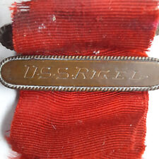 WW 2 Collar Tab Inscribed May 23 1924 Uniform Patch Antique Military RARE EUC picture