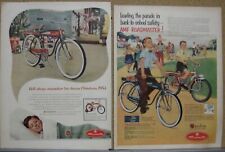 1953 Roadmaster Bicycle Ad Lot (2); AMF picture