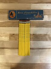 Vintage Ben Franklin No.2 Writing Pencils - 8 Total Pencils With Box picture