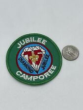 Vintage Boy Scouts Camporee Challenge 75 Diamond Jubilee Patch BSA picture
