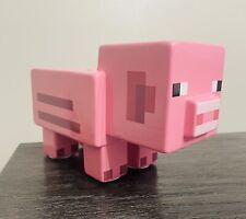 Minecraft Decorative Pig Pink Ceramic Coin Piggy Bank 8.5