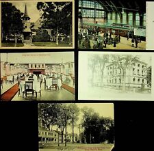 Lot of 5 Old Postcards Massachusetts - BB-10 picture