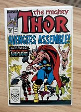 Thor #390 1st Time Captain America Wields Thor’s Hammer Mjolnir (Marvel, 1988) picture