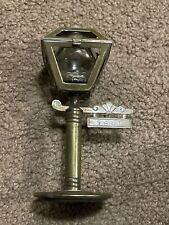 Vintage Salt  Shaker- Brass Lamp Post - Mid Century Kitschen picture