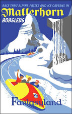 Disneyland Matterhorn 11X17 Poster Disney Fantasyland  picture