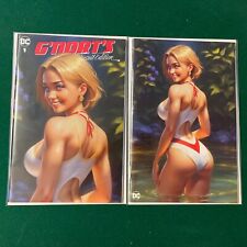GNORTS ILLUSTRATED SWIMSUIT EDITION 1 WILL JACK POWER GIRL VIRGIN VARIANT SET NM picture