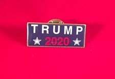 Trump 2020 MADE IN USA President DONALD J TRUMP Patriotic Lapel Pin BLUE picture