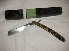 Frederick Reynolds Sheffield Old English Razor Vintage Antique-With  Double Case picture