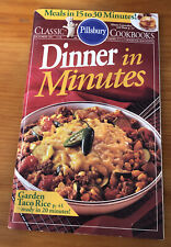 1991 Collector's Pillsbury Classic Cookbook #128 Dinner in Minutes picture