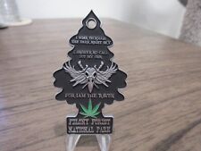 Felony Forest National Park Black Ice For I am The Raven Challenge Coin #516U picture