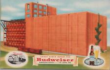 Postcard Advertising Beer Budweiser Anheuser-Busch  picture