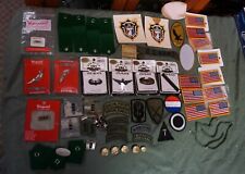 Large lot miscellaneous Army pins, patches , badges, etc. (@ B3 Yellow bin) picture
