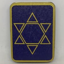 Vint 1986 Curtis-Swain Enesco Imports 2-Pack Jewish Star Of David 52 Card Decks picture