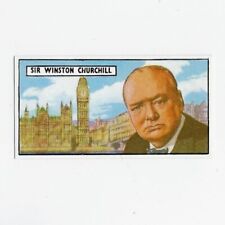 1966 Lyons Maid Famous People Card #1 Sir Winston Churchill picture