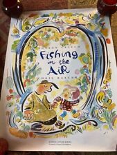 FISHING IN THE AIR BY SHARON CREECH CHRIS RASCHKA PROMOTIONAL POSTER BRAND NEW picture