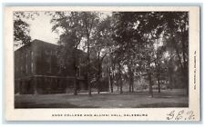 1908 Knox College And Alumni Hall Galesburg Oneida Illinois IL Antique Postcard picture