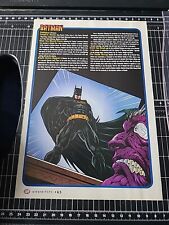 Batman Print Ad 1997 Fact Sheet 7x10 From Wizard  Great To Frame  picture